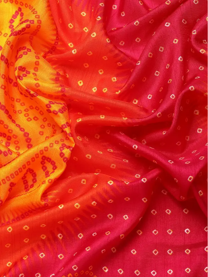 Royal Bandhej Designer Saree