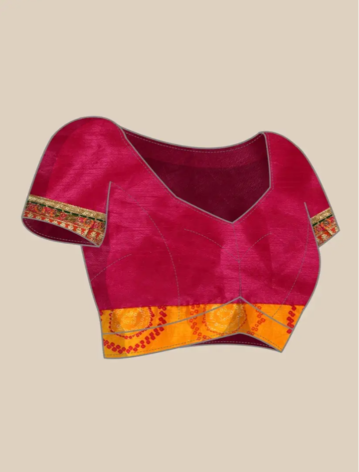 Royal Bandhej Designer Saree